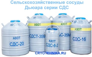 Сосуд Дьюара СДС-6-2 6 литров Сосуд Дьюара СДС-6-2 6 литров