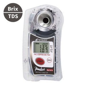 Рефрактометр Atago PAL-Coffee Brix/TDS измеряет концентрацию кофе Рефрактометр Atago PAL-Coffee Brix/TDS измеряет концентрацию кофе